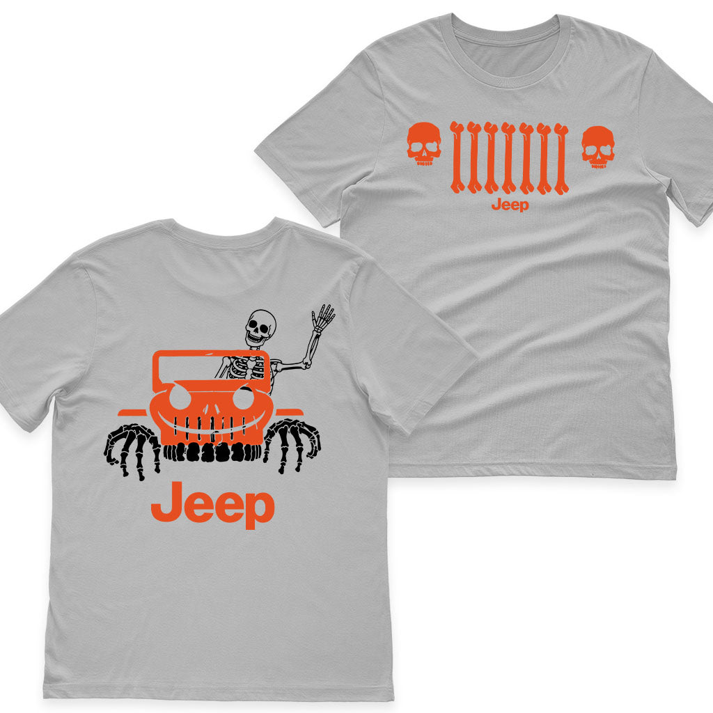 Jeep Halloween Skeleton Skull Shirt DN2708261750