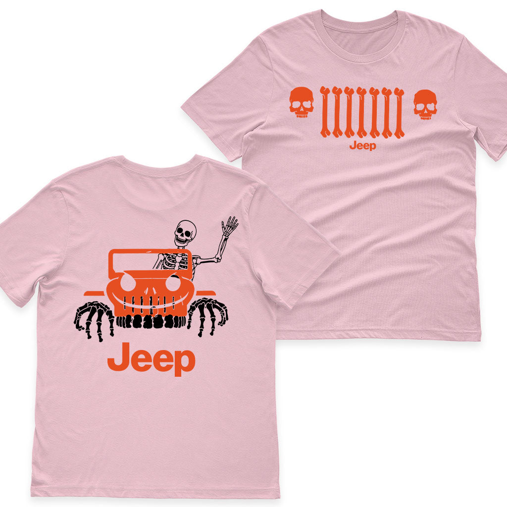 Jeep Halloween Skeleton Skull Shirt DN2708261750