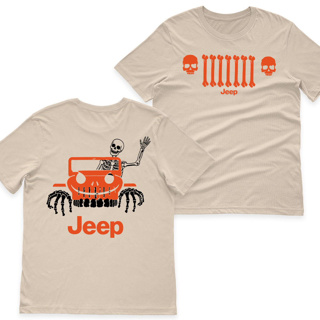 Jeep Halloween Skeleton Skull Shirt DN2708261750