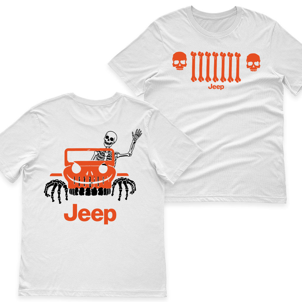 Jeep Halloween Skeleton Skull Shirt DN2708261750