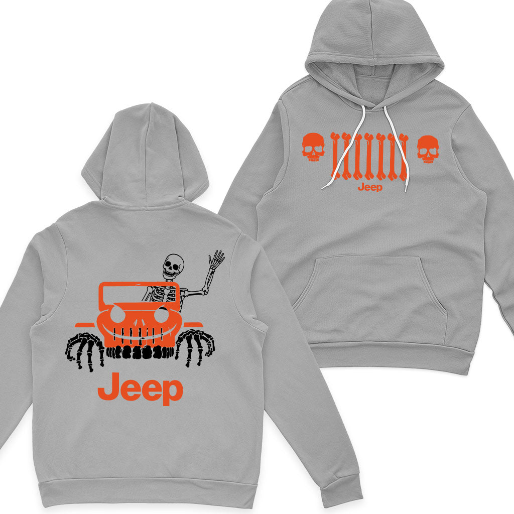 Jeep Halloween Skeleton Skull Shirt DN2708261750