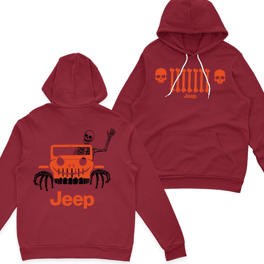 Jeep Halloween Skeleton Skull Shirt DN2708261750