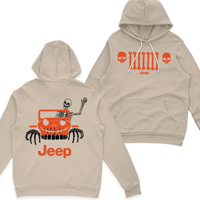Jeep Halloween Skeleton Skull Shirt DN2708261750