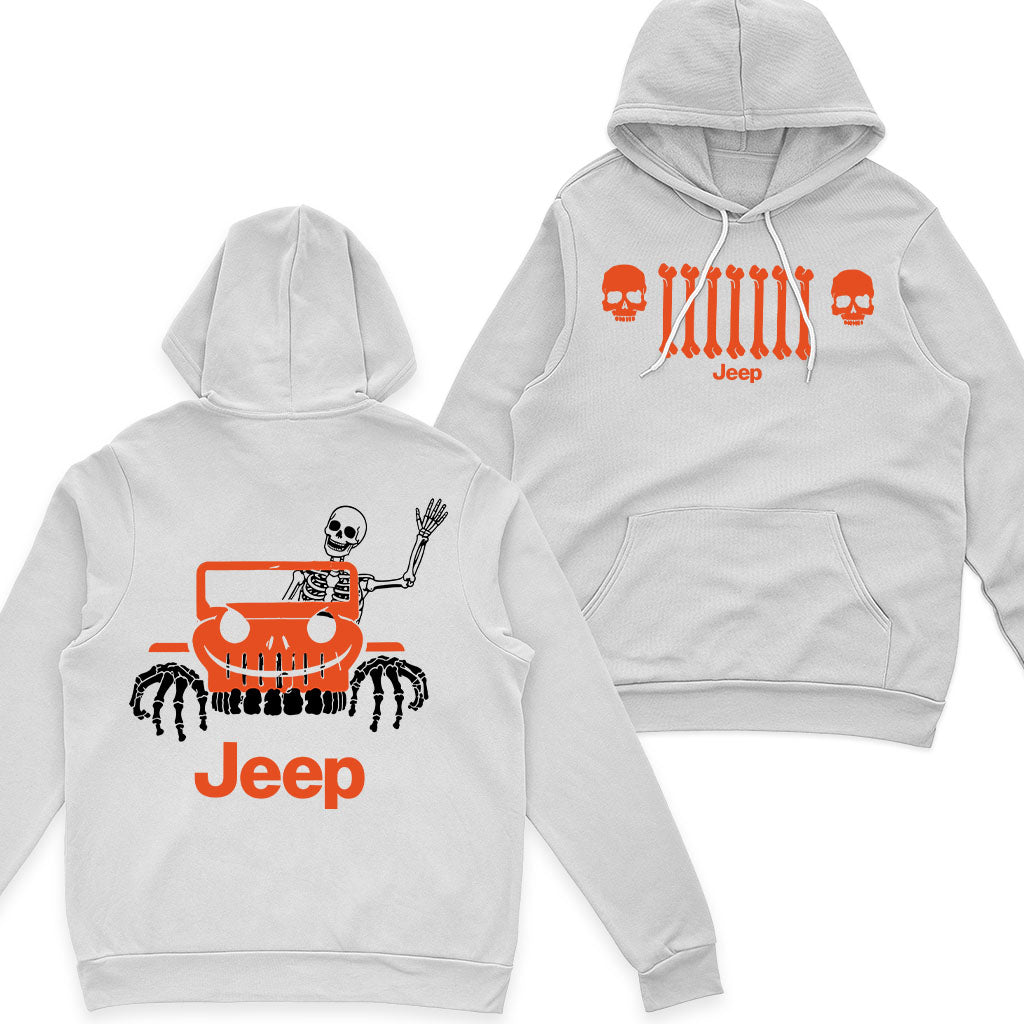 Jeep Halloween Skeleton Skull Shirt DN2708261750