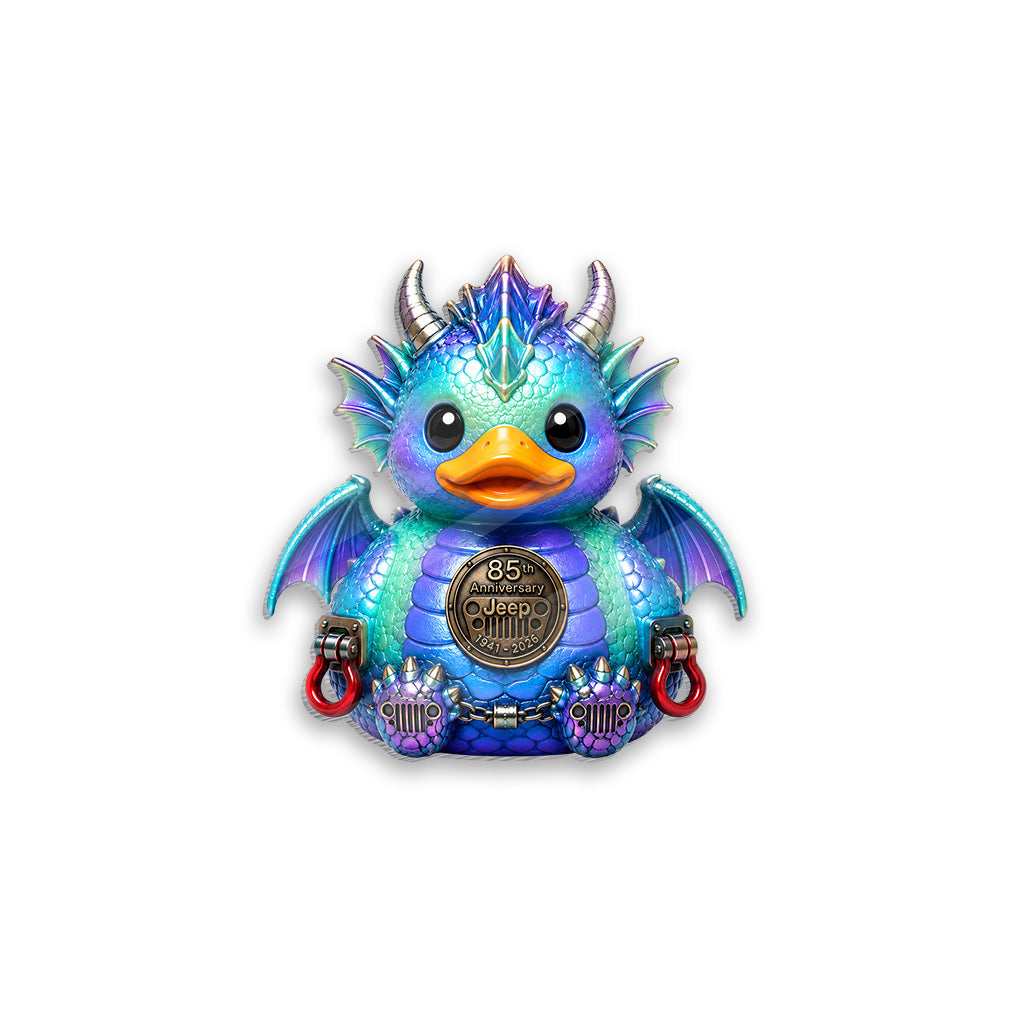Jeep 85th Anniversary Dragon Duck Acrylic Magnet TN2608271522