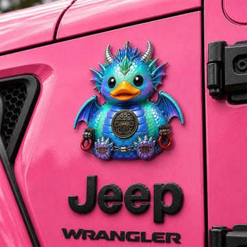 Jeep 85th Anniversary Dragon Duck Acrylic Magnet TN2608271522