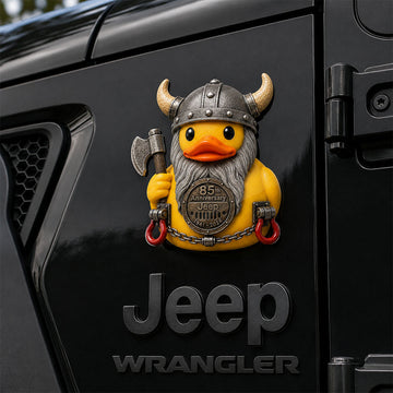 Jeep 85th Anniversary Viking Duck Acrylic Magnet TN2608271514