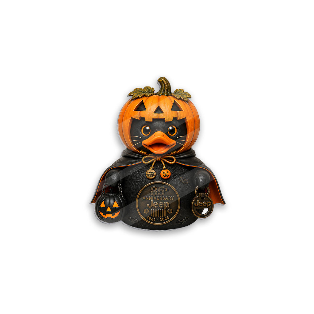 Jeep 85th Anniversary Halloween Skeleton Duck Acrylic Magnet TN2608271433