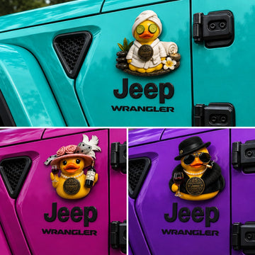 Jeep 85th Anniversary Wine Club Duck Acrylic Magnet TN2608271521
