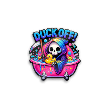 Jeep Summerween  Grim Reaper Duck Acrylic Magnet TN2608271437