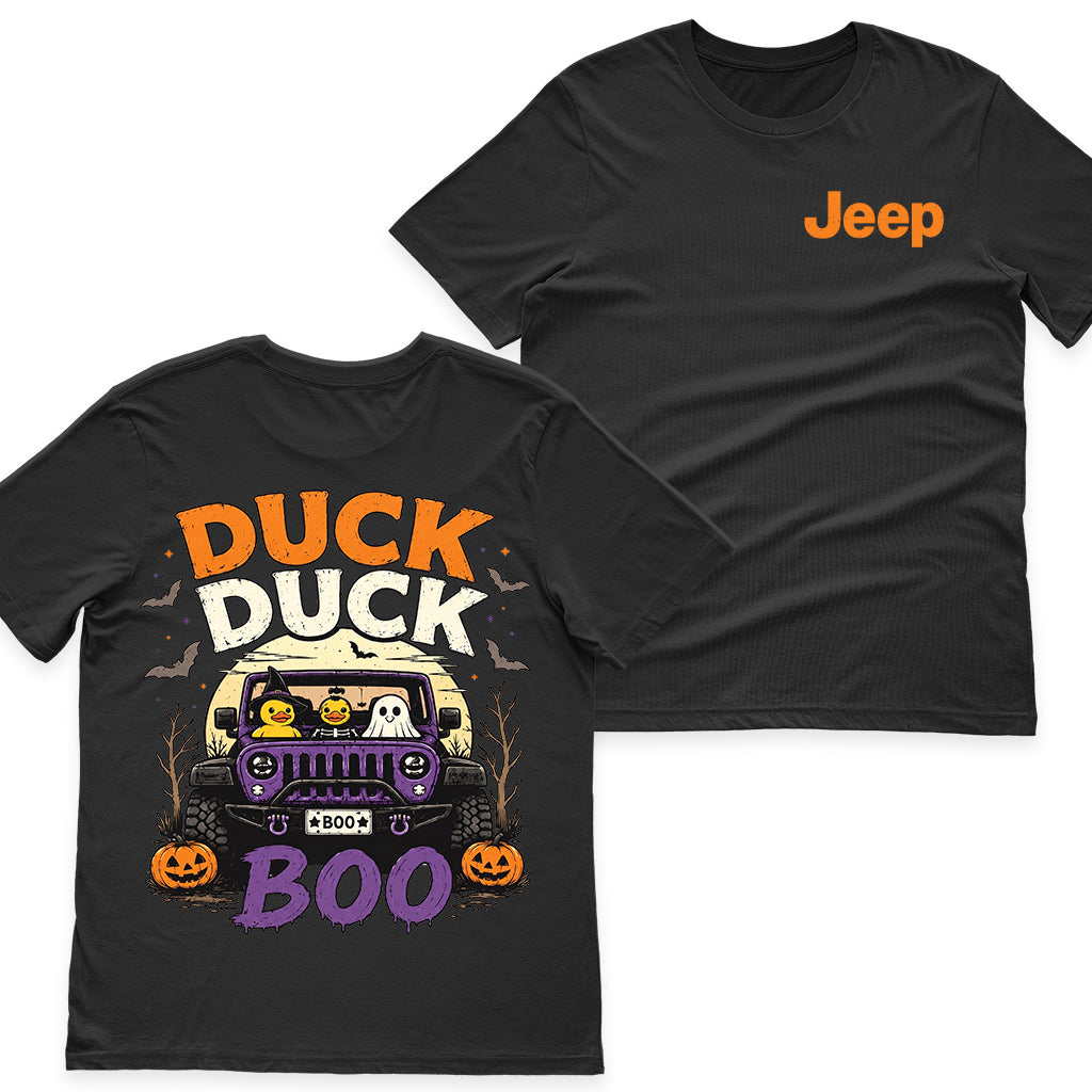 Halloween Jeep Duck Duck Boo Hoodie DN2708261749
