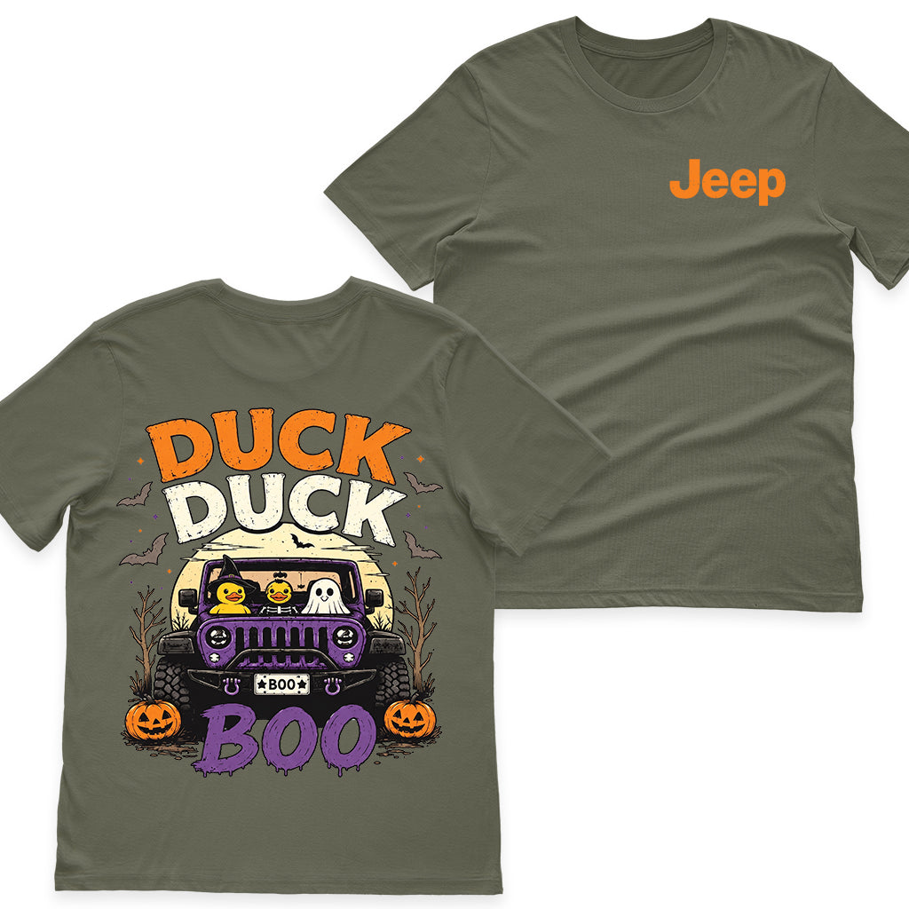 Halloween Jeep Duck Duck Boo Hoodie DN2708261749