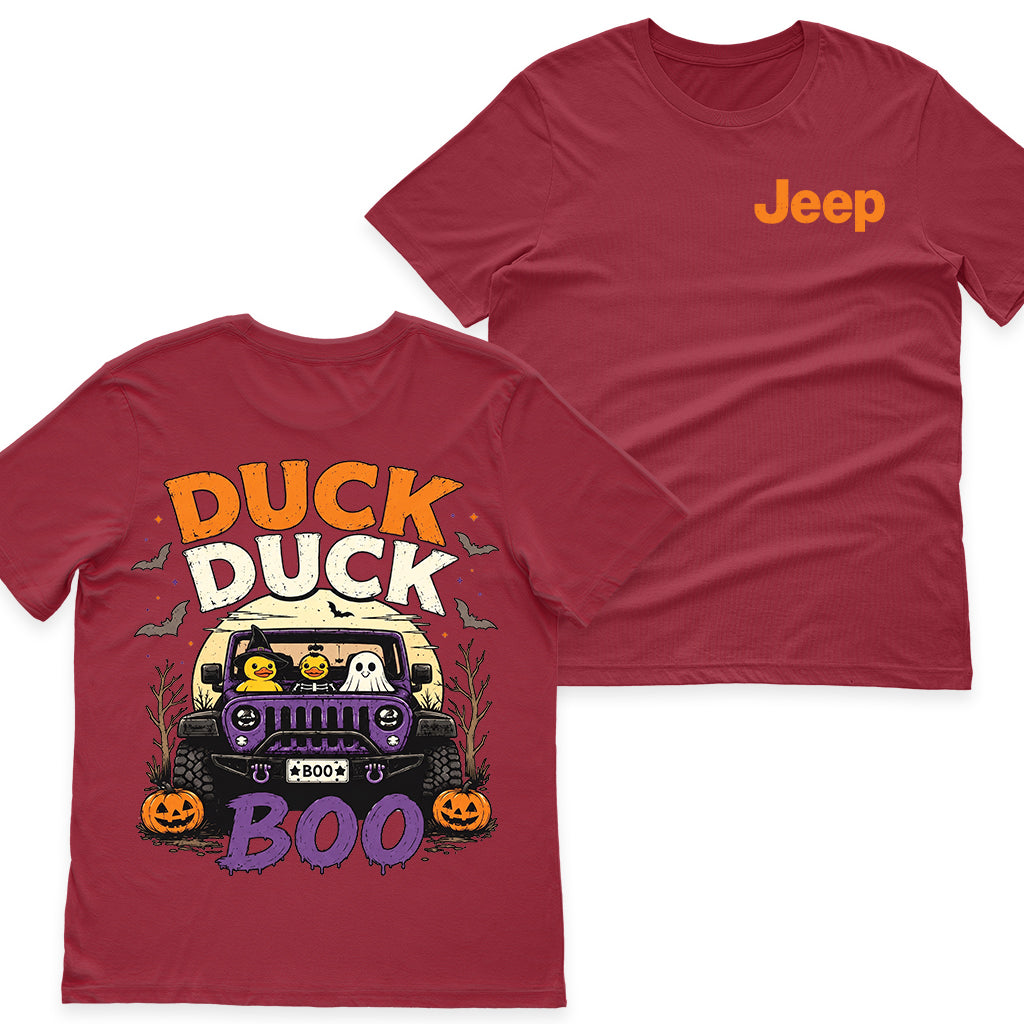 Halloween Jeep Duck Duck Boo Hoodie DN2708261749
