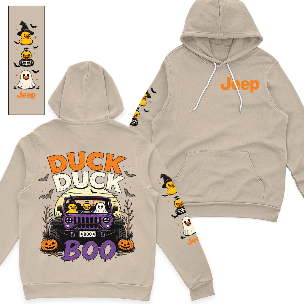 Halloween Jeep Duck Duck Boo Hoodie DN2708261749