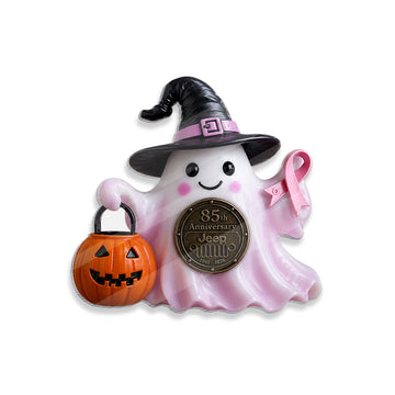 Jeep 85th Anniversary Breast Cancer Boo Duck Acrylic Magnet TN2608271519