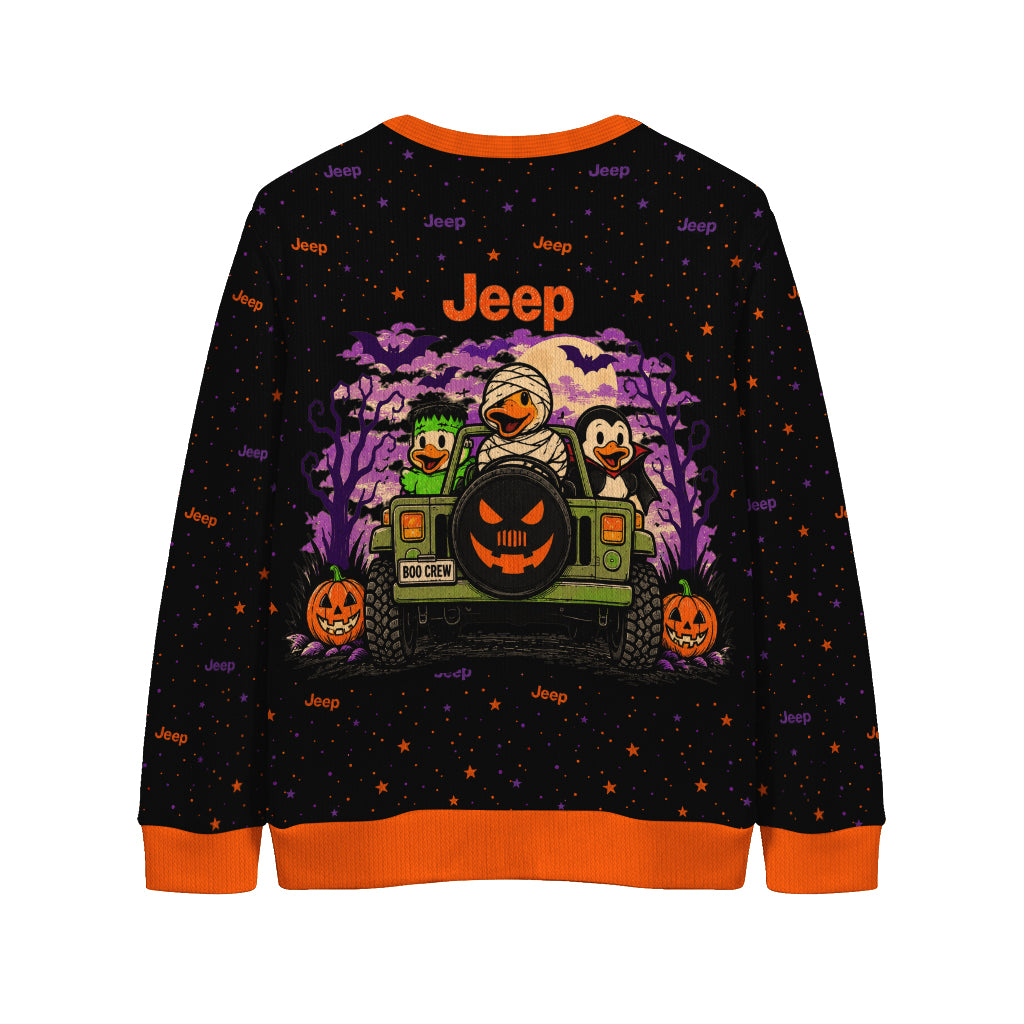 Halloween Jeep Duck Duck Boo Cardigan-DN2908261020