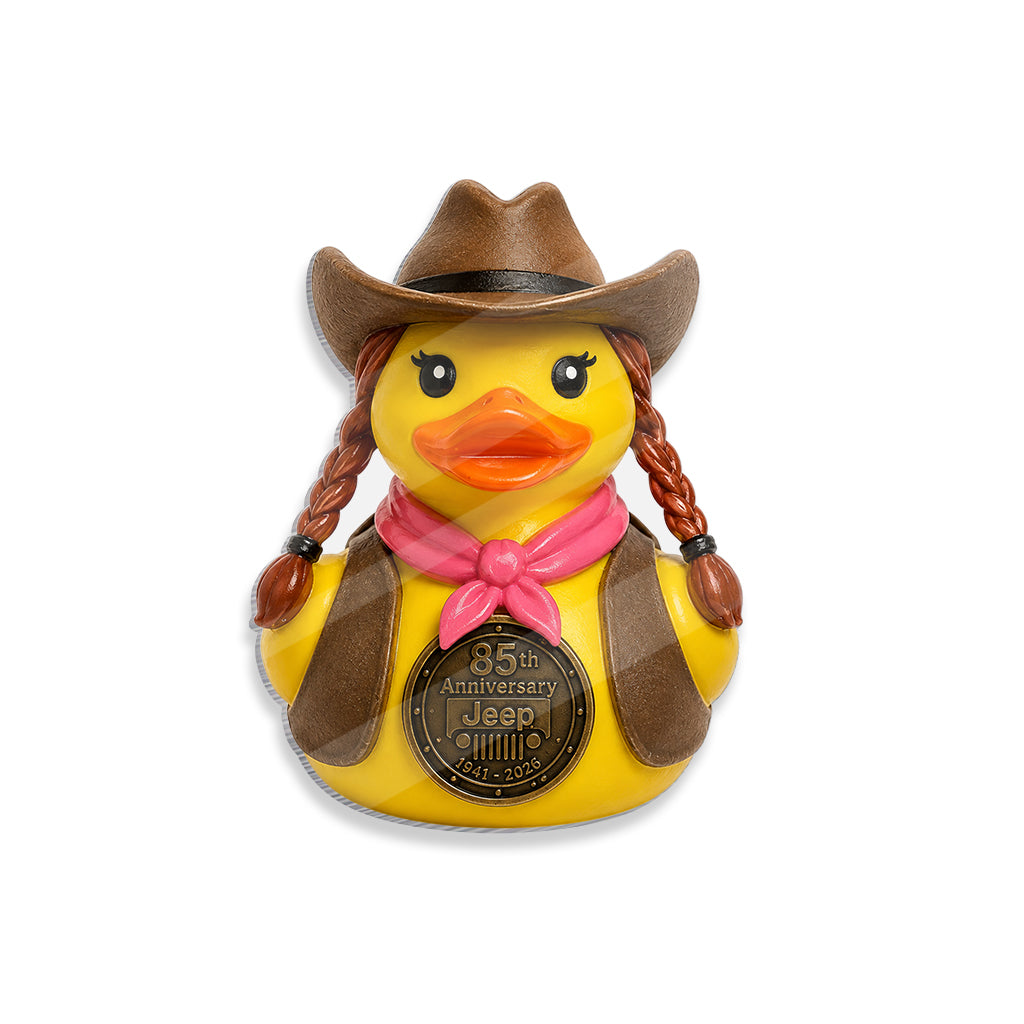 Jeep 85th Anniversary Breast Cancer Boo Duck Acrylic Magnet TN2608271519