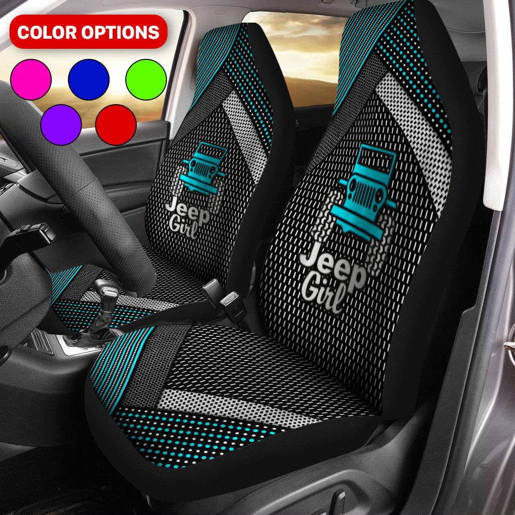 Jeep Girl Car Seat Covers Set Of 2