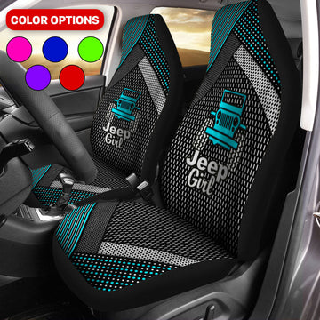 Jeep Girl Car Seat Covers Set Of 2