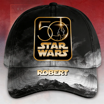 Stwa Galazy Star Celebrating 50th Anniversary - Personalized Classic Cap - Gift For Movie Fans HH01