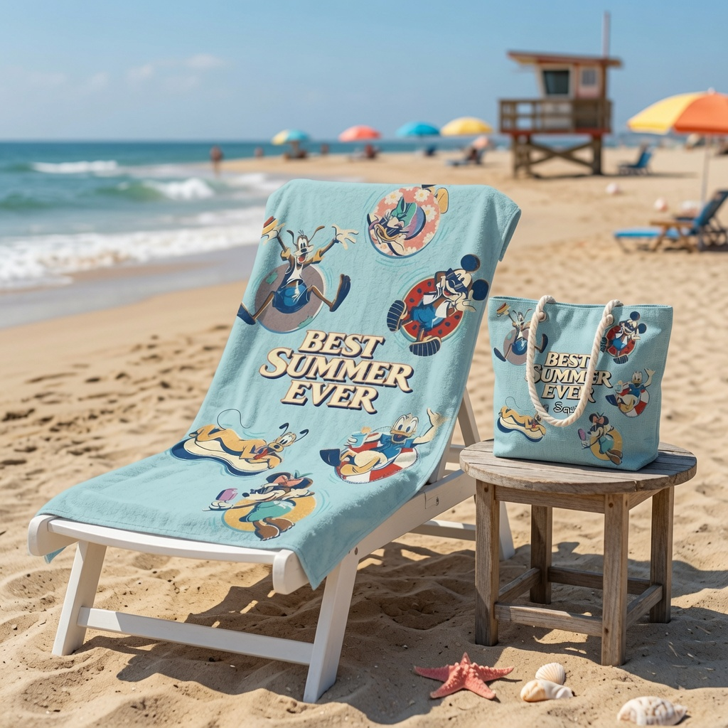 MkMo Best Summer Ever - Personalized Beach Towel - Vacation Gift for Travelers HH01 - image 5