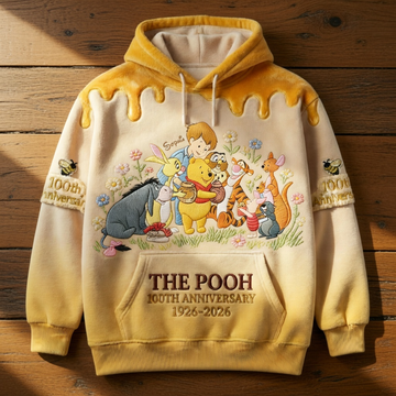 DSNY Honey Bear Celebrate Our 100th Anniversary With Friends - Personalized All Over Shirt - Gift For Movie Fans HH01