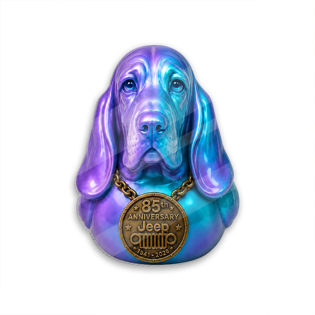 Jeep 85th Anniversary Dog Duck Acrylic Magnet TN2608271507