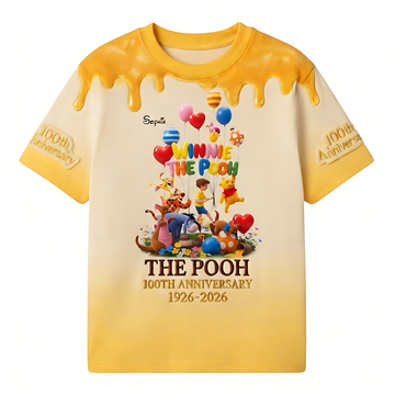 DSNY 100th Anniversary Funny Friends With Balloon - Personalized All Over Shirt - Gift For Movie Fans BA01