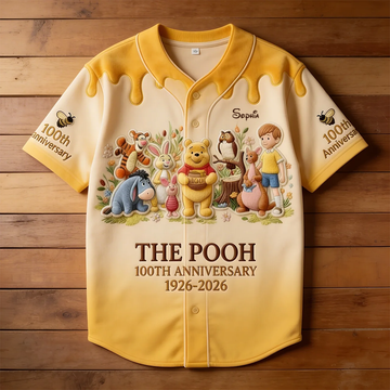DSNY Honey Bear Celebrate Our 100th Anniversary - Personalized Baseball Jersey For Adult, Kid, Toddler - Gift For Movie Fans HH01