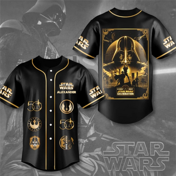 Stwa 50th Anniversary Space Celebration - Personalized Baseball Jersey - Gift For Movie Fans
