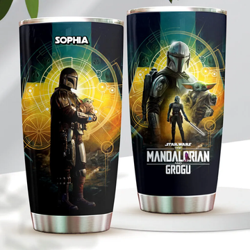 Stwa Galactic Tracker - Personalized Tumbler - Gift For Movie Fans HH01