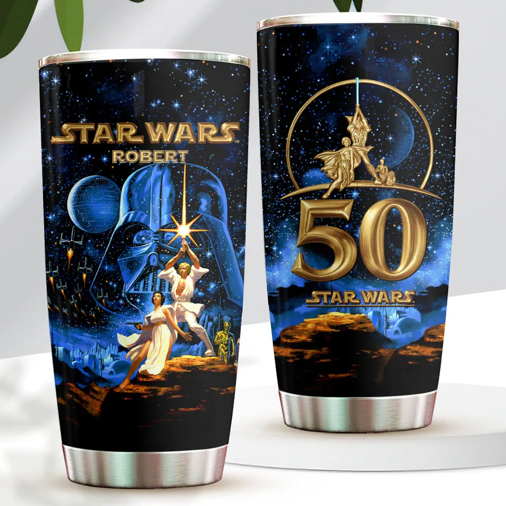 Stwa 50th Anniversary - Personalized Tumbler - Gift For Movie Fans HH01