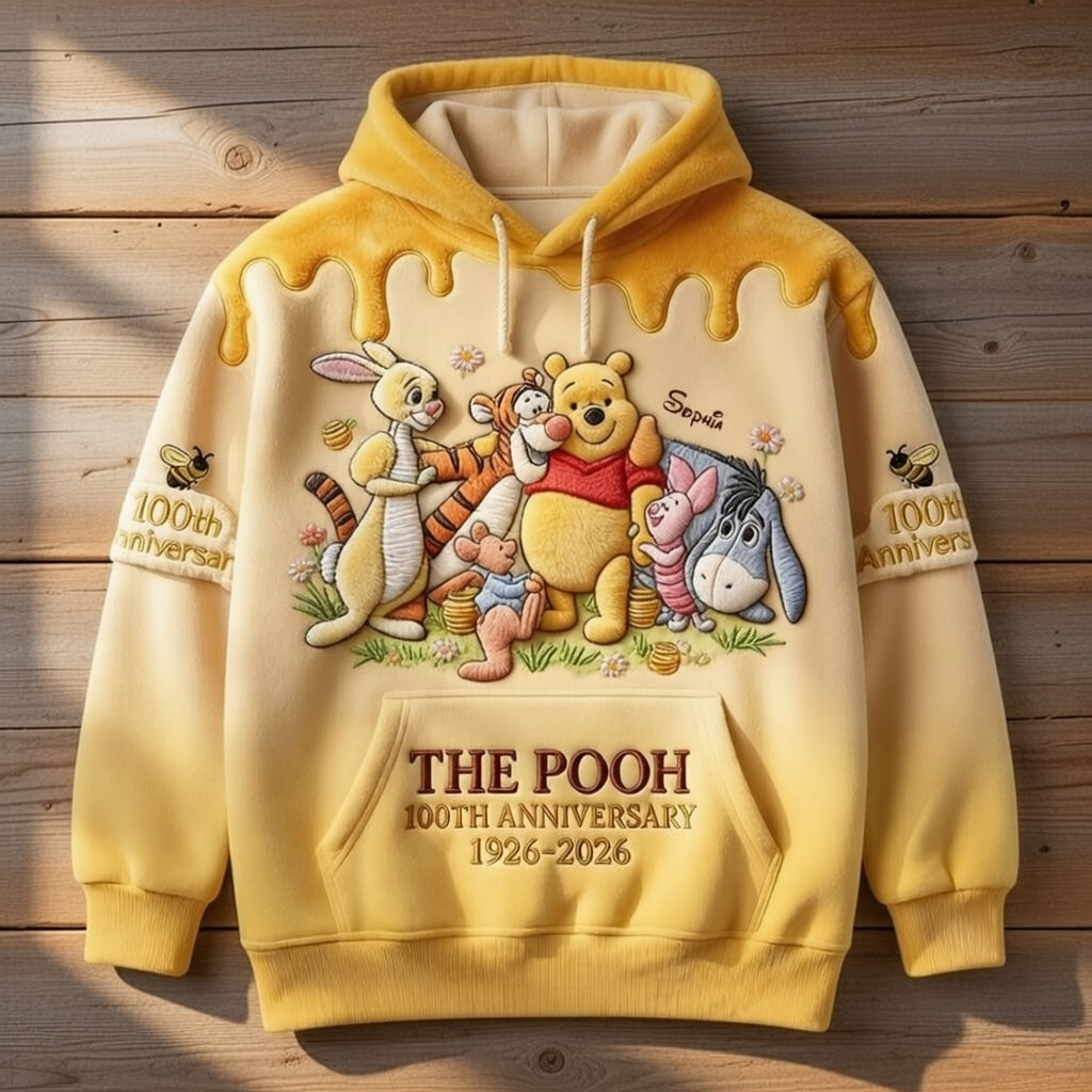 DSNY Honey Bear Celebrate Our 100th Anniversary - Personalized All Over Shirt - Gift For Movie Fans HH01