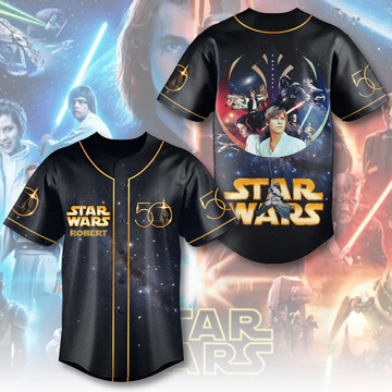 Stwa 50th Anniversary - Personalized Baseball Jersey - Gift For Movie Fans BA01