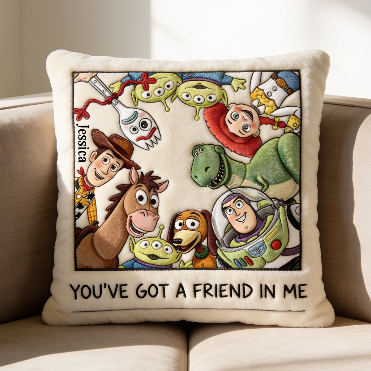 You've Got A Friend In Me - Personalized Custom Shape Pillow - Gift For Movie Fans - DSNY - image 2