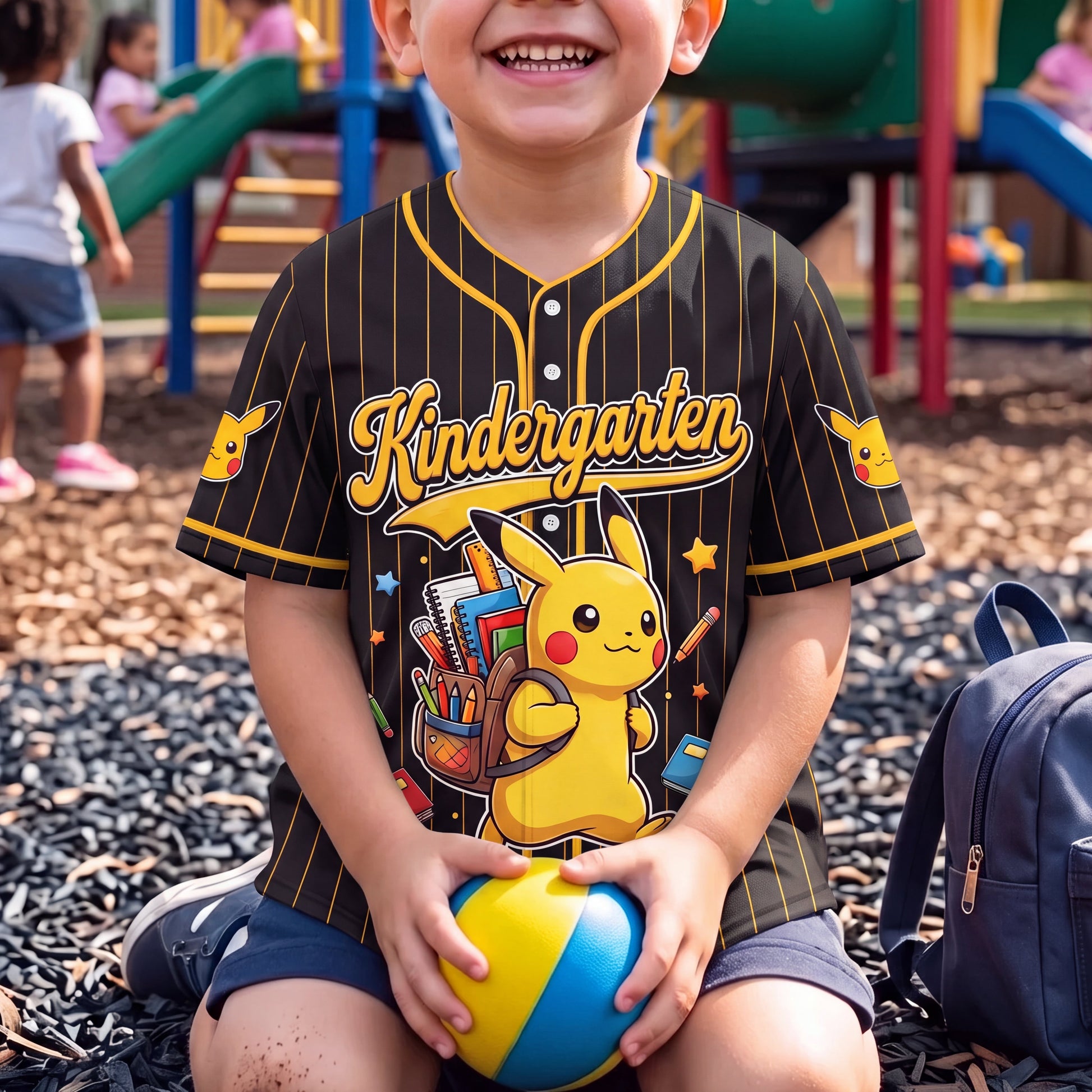 Gotta Level Up All the Grades - Personalized Baseball Jersey - Back To School Gift - PoMo HH01