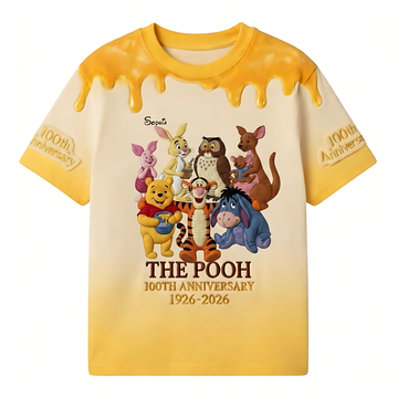 DSNY 100th Anniversary Group Of Honey Friends - Personalized All Over Shirt - Gift For Movie Fans BA01