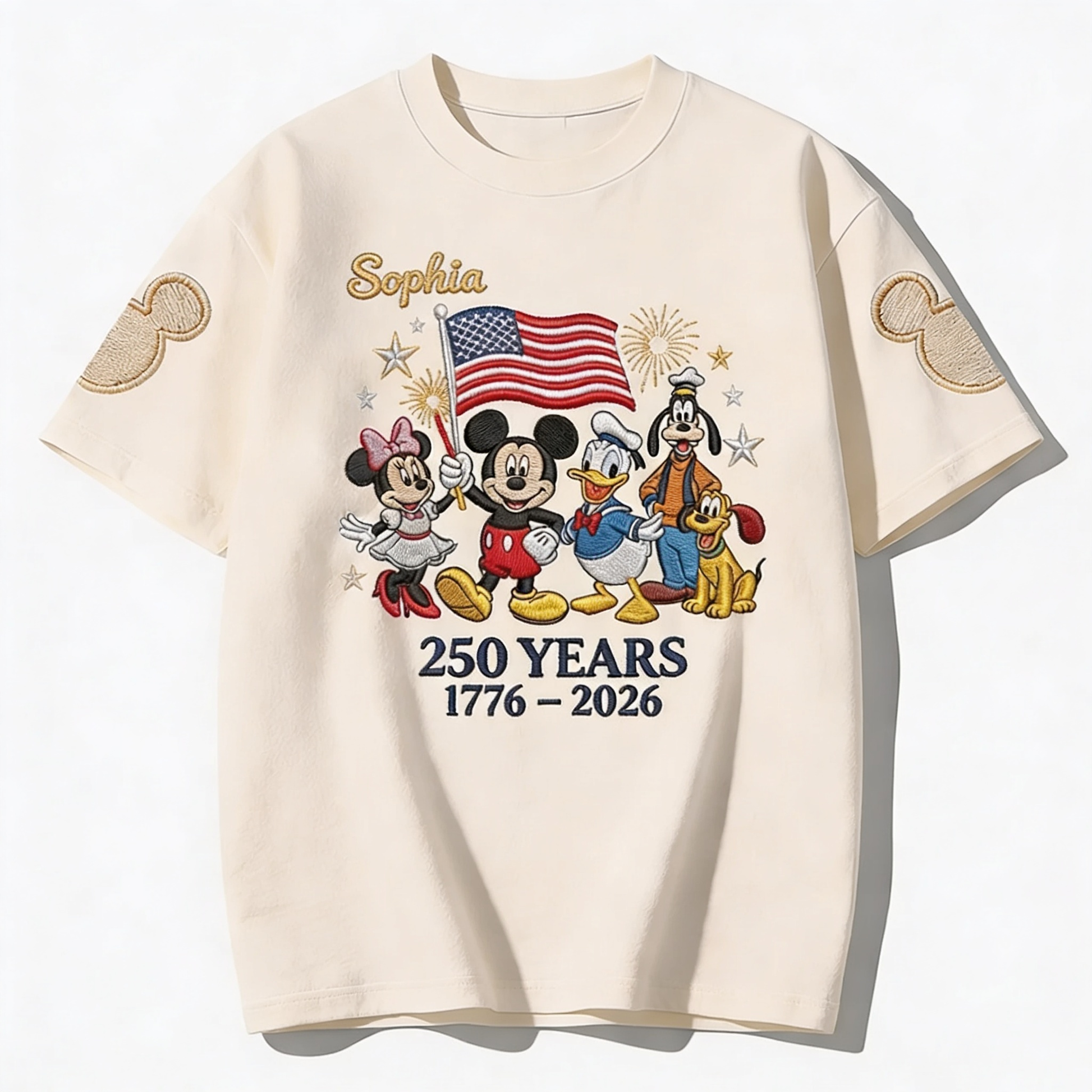 BA01.MkMo 250th Anniversary With Magical Funny Mouse And Friends - Personalized All Over Shirt - Independence Gift For Movie Fans
