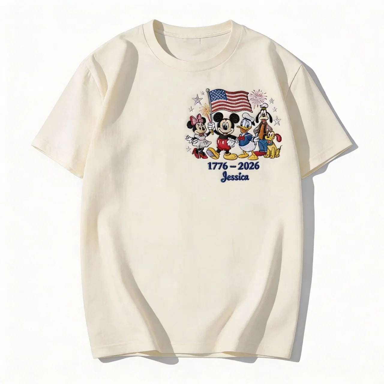 MkMo 250th Anniversary Group Of Funny American Friends - Personalized All Over Shirt - Independence Gift For Patriots, Movie Fans