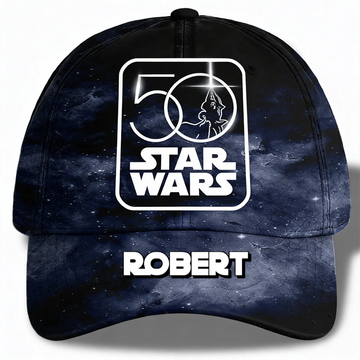 Stwa Galazy Star 50th Anniversary - Personalized Classic Cap - Gift For Movie Fans HH01