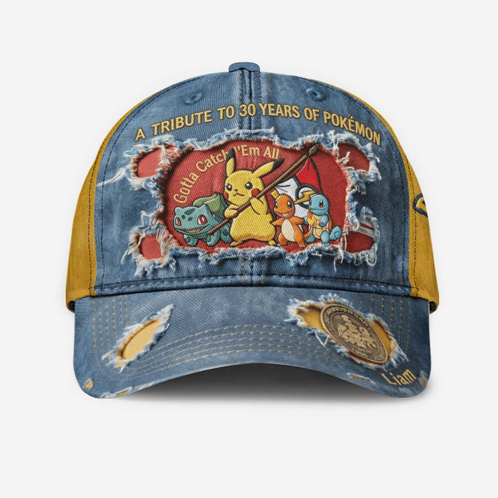 PoMo Celebrate 30 Years Of Trainers - Personalized Classic Cap -  Anniversary Gift For Movie Fans