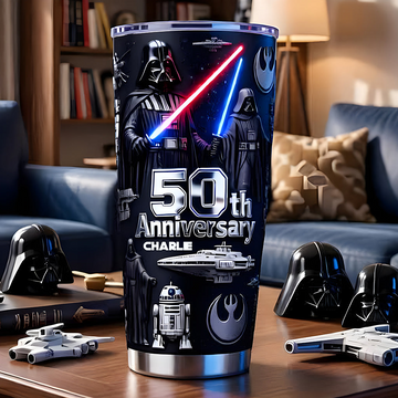 Stwa Galaxy Star Celebrate 50th Anniversary - Personalized Tumbler - Gift For Movie Fans NL122