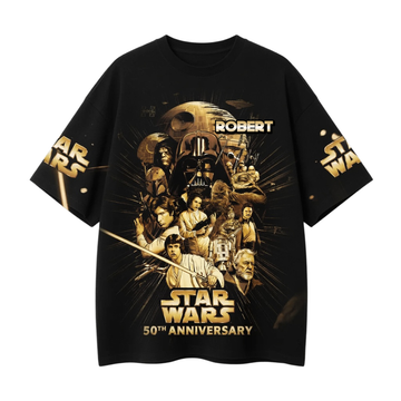 Stwa Celebrate 50 Years With All Legends - Personalized All Over Shirt - Gift For Movie Fans HH01