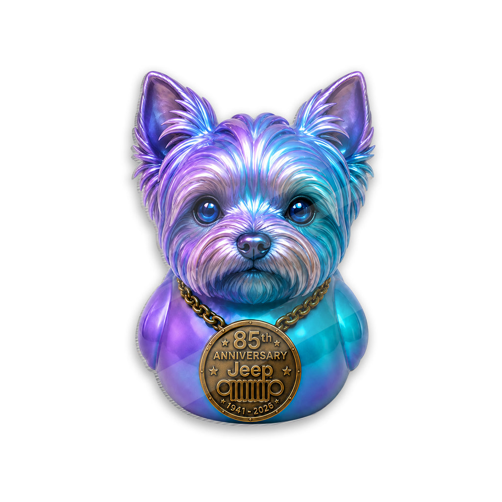 Jeep 85th Anniversary Dog Duck Acrylic Magnet TN2608271507