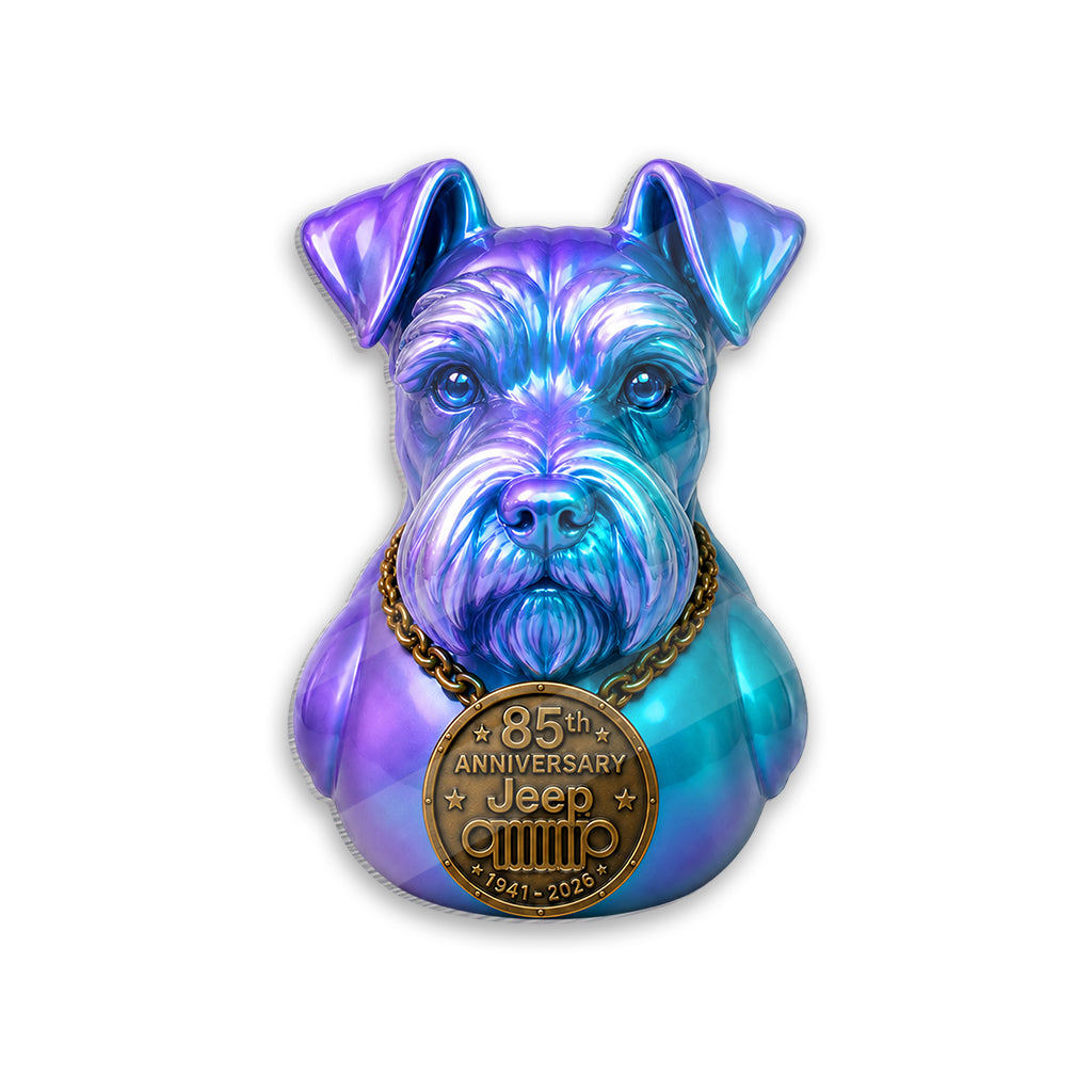 Jeep 85th Anniversary Dog Duck Acrylic Magnet TN2608271507