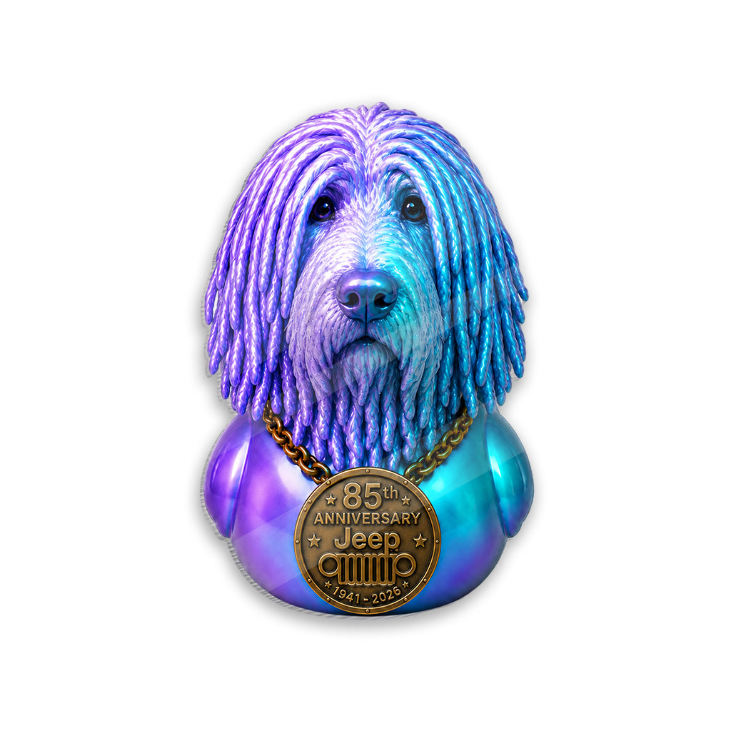 Jeep 85th Anniversary Dog Duck Acrylic Magnet TN2608271507
