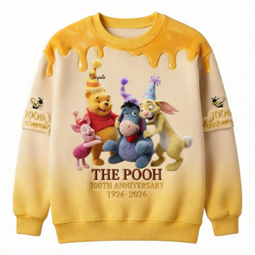 DSNY 100th Anniversary Honey Bear With Friends - Personalized All Over Shirt - Gift For Movie Fans