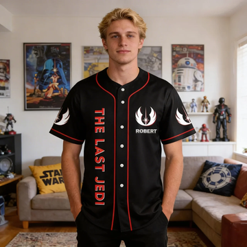 Stwa The Last - Personalized Baseball Jersey - Gift For Movie Fans BA01