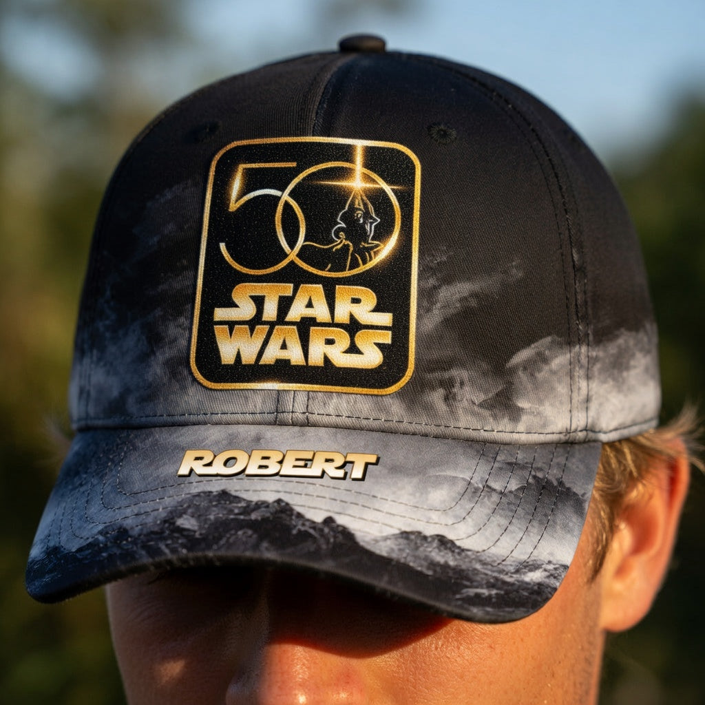 Stwa Galazy Star Celebrating 50th Anniversary - Personalized Classic Cap - Gift For Movie Fans HH01