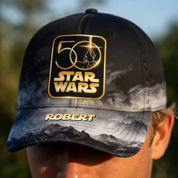 Stwa Galazy Star Celebrating 50th Anniversary - Personalized Classic Cap - Gift For Movie Fans HH01